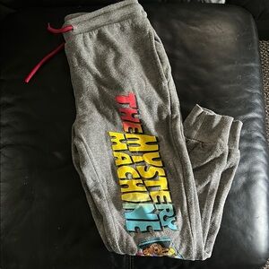 Gray Womans scooby doo Joggers
